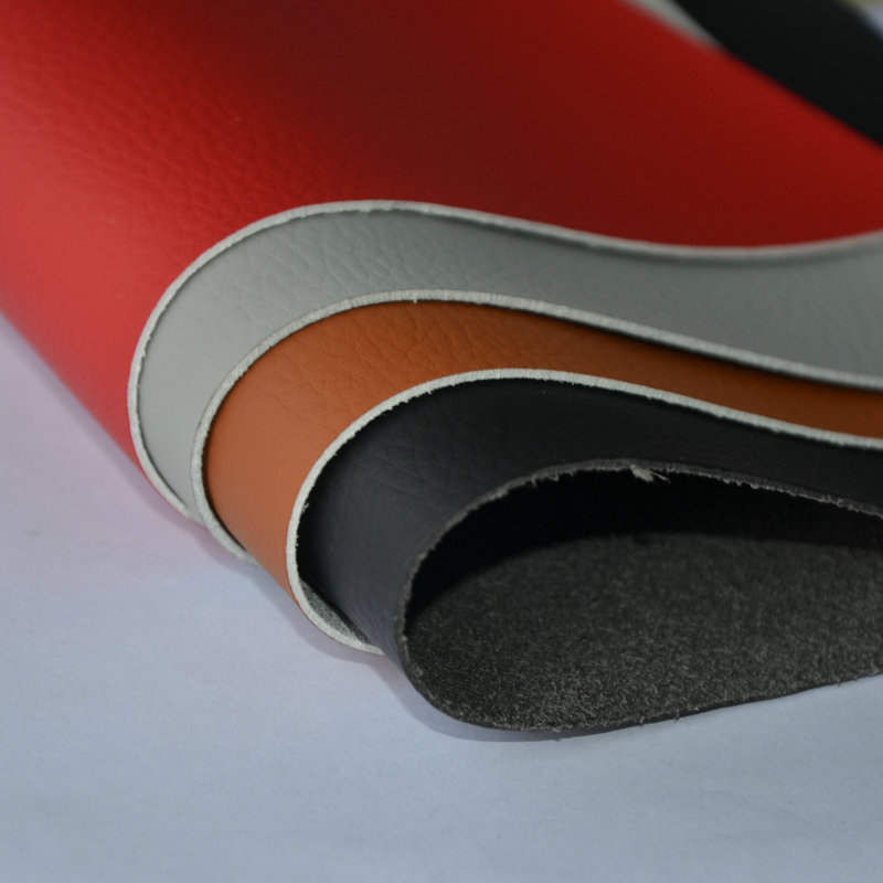 Abrastion Resistance Microfiber PU Coated Leather Waterproof  Synthetic Leather 