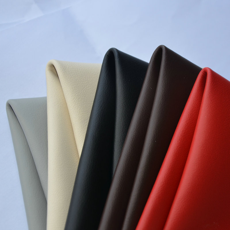 1.2mm Different Textures Abrastion Resistance Microfiber PU Coated Leather  Fpr Cat Seat 